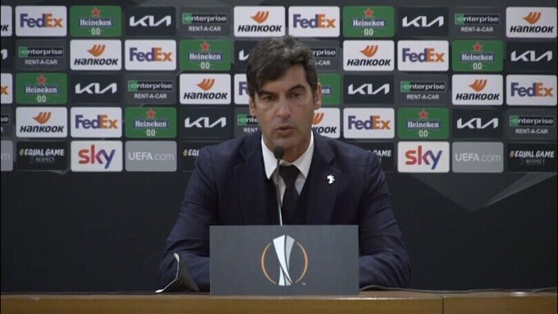 Fonseca: "Mi è piaciuto l'atteggiamento della squadra"