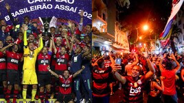 Flamengo campione, grande festa in campo e in città