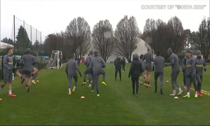 Buona notizia per l'inter: tamponi negativi per tutti