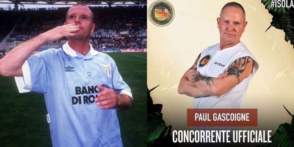 Paul Gascoigne sbarca all'Isola dei Famosi: ecco quando inizia