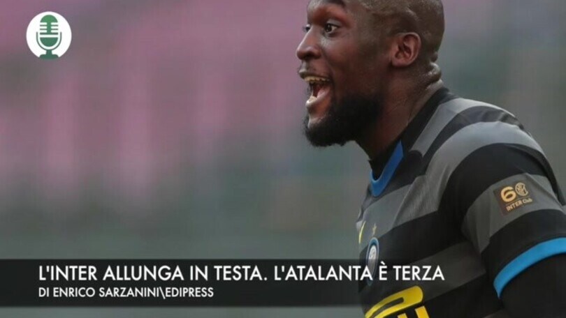 L'Inter allunga in testa. L'Atalanta è terza