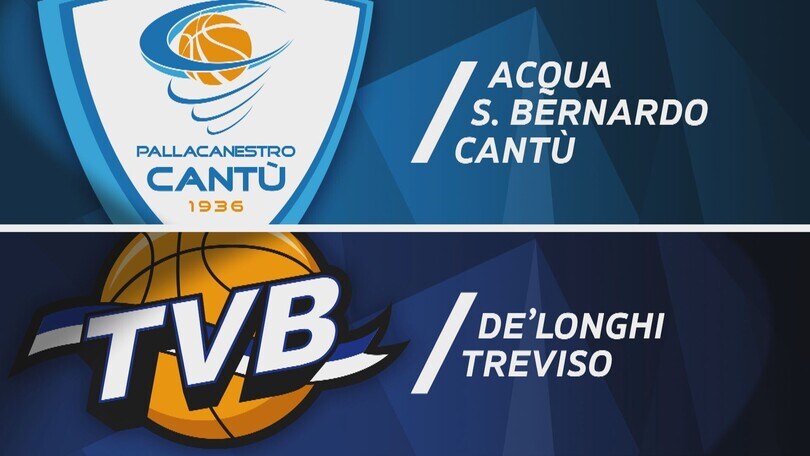 Acqua S.Bernardo Cantù - De' Longhi Treviso Basket 83-76