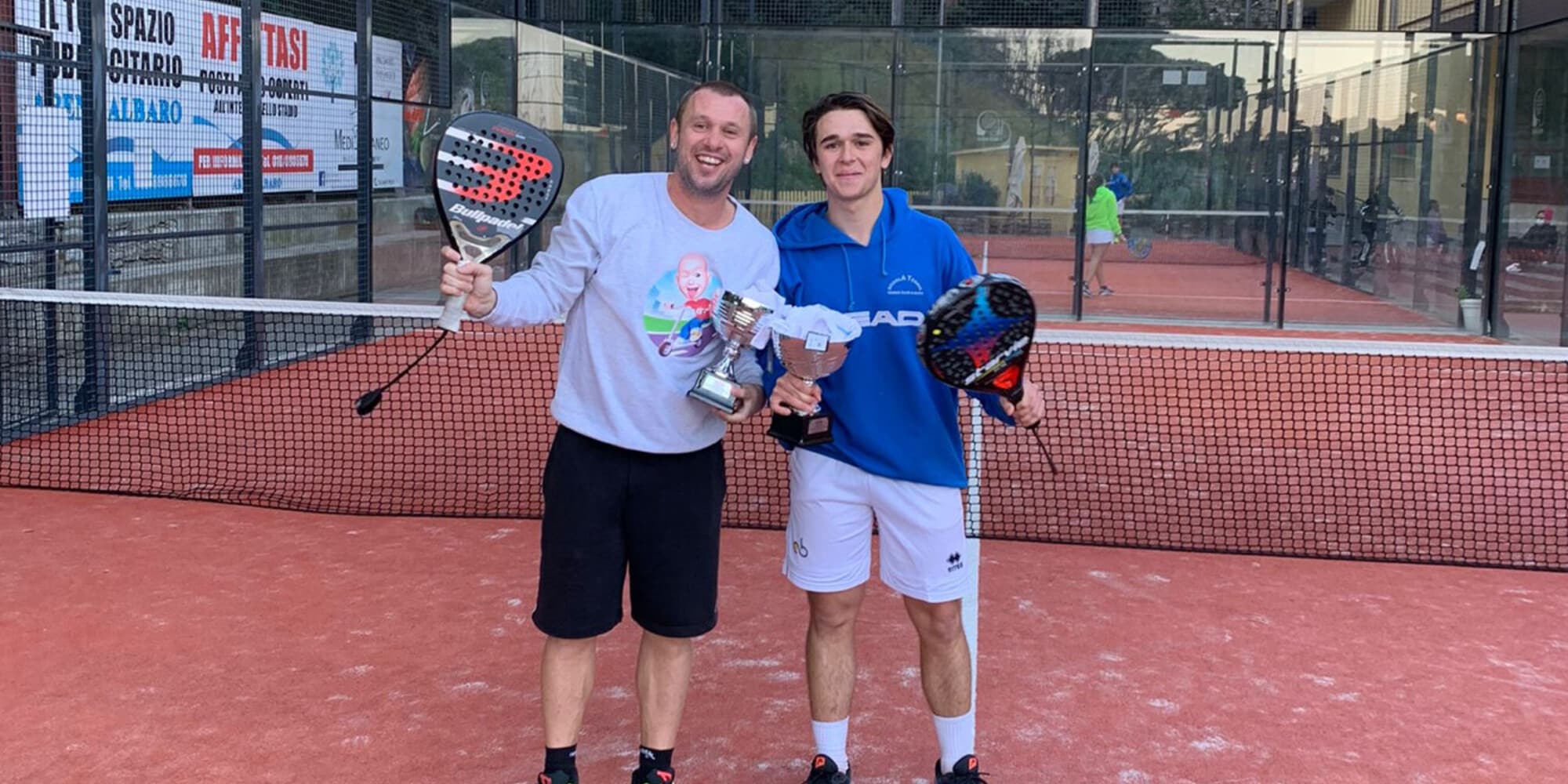 Cassano, Campione anche di Padel