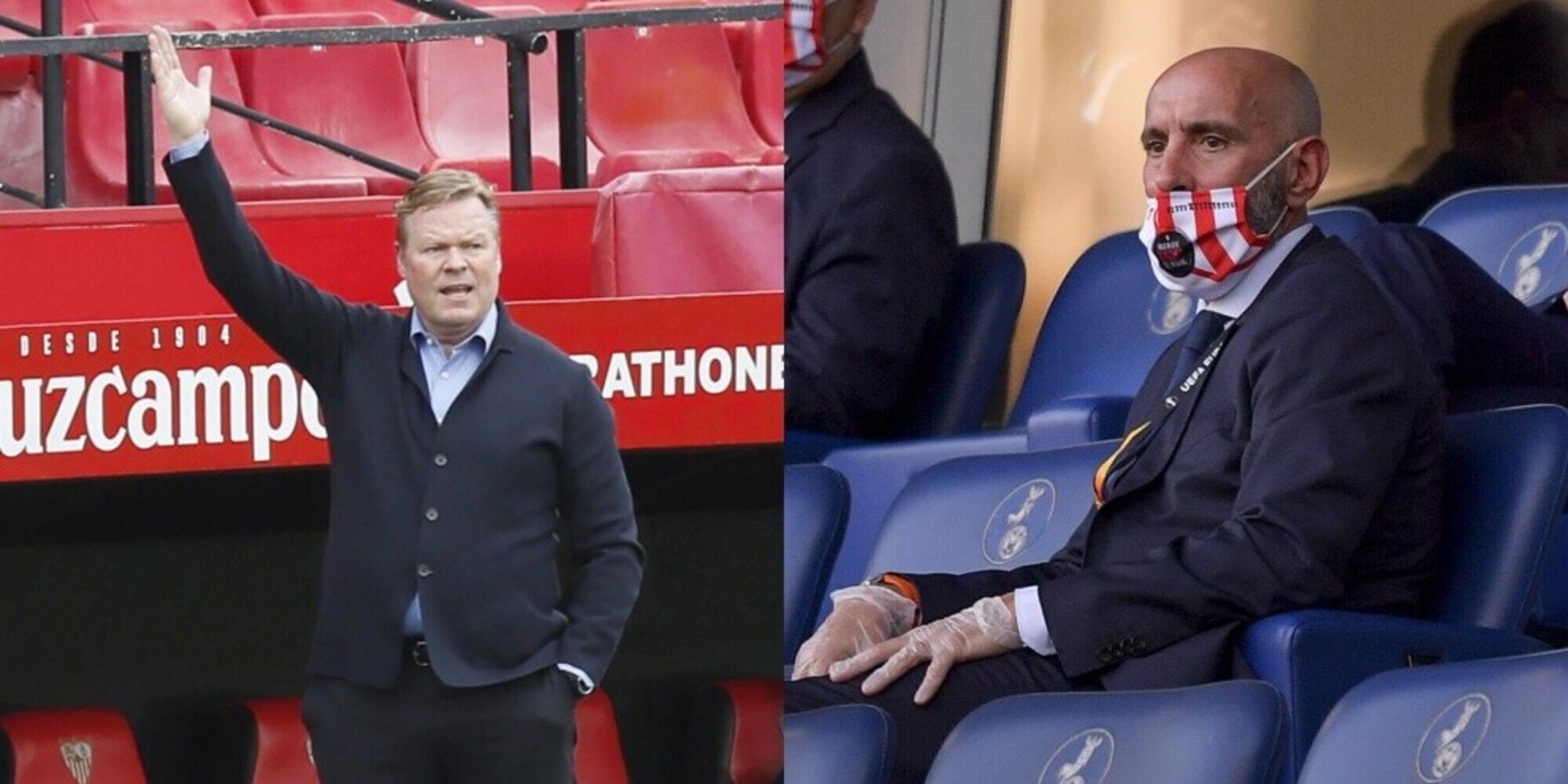 Monchi a Koeman: "Il pianto frutta". E l'olandese replica