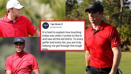 Golfisti in rosso: l'omaggio a Tiger Woods!
