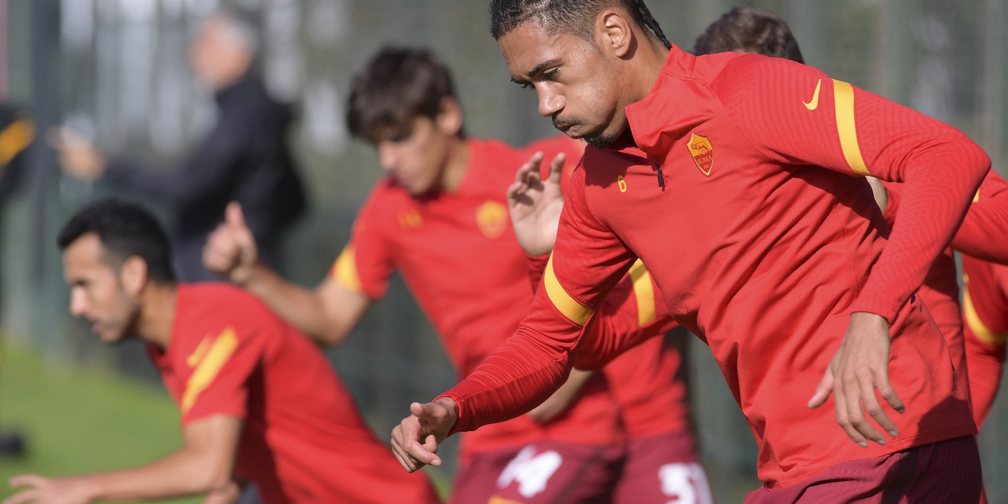 Roma, Smalling torna in gruppo. Ecco la situazione degli infortunati