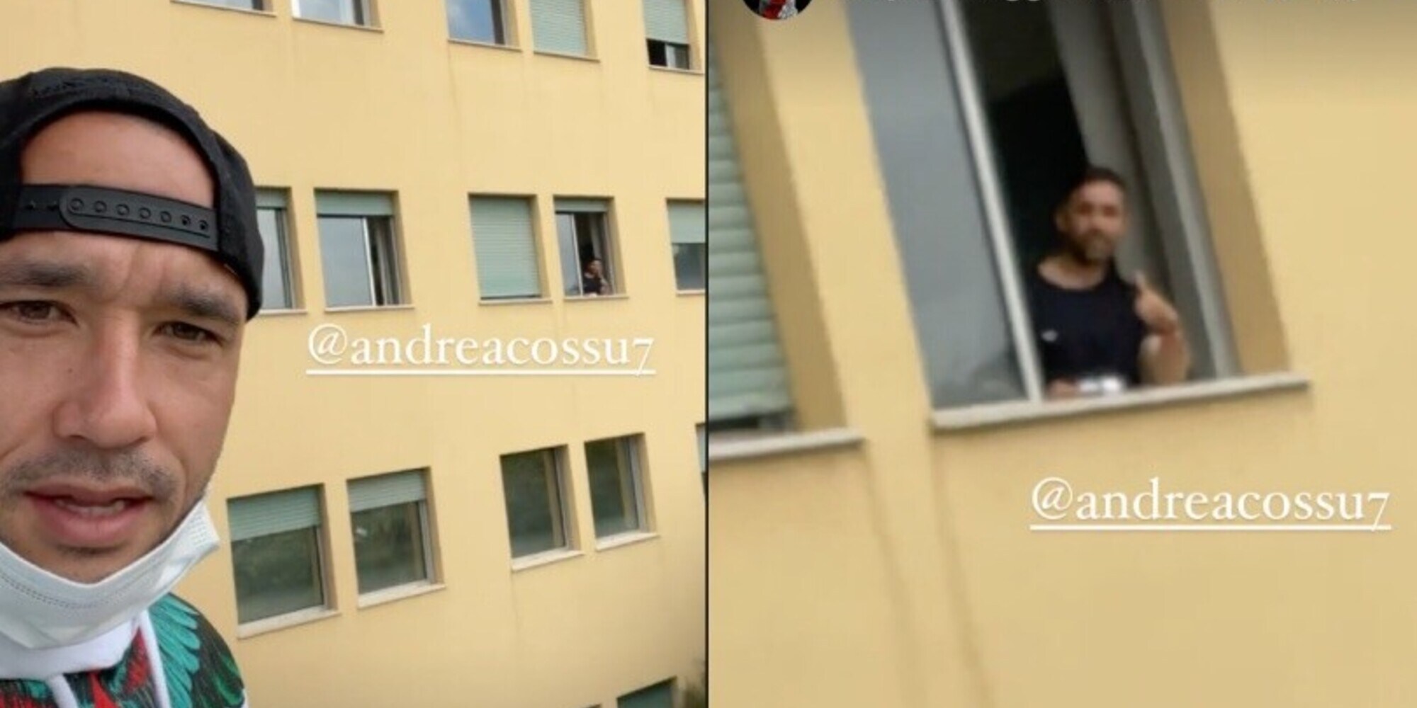 Cagliari, Nainggolan cuore d'oro: sorpresa a Cossu dalla finestra