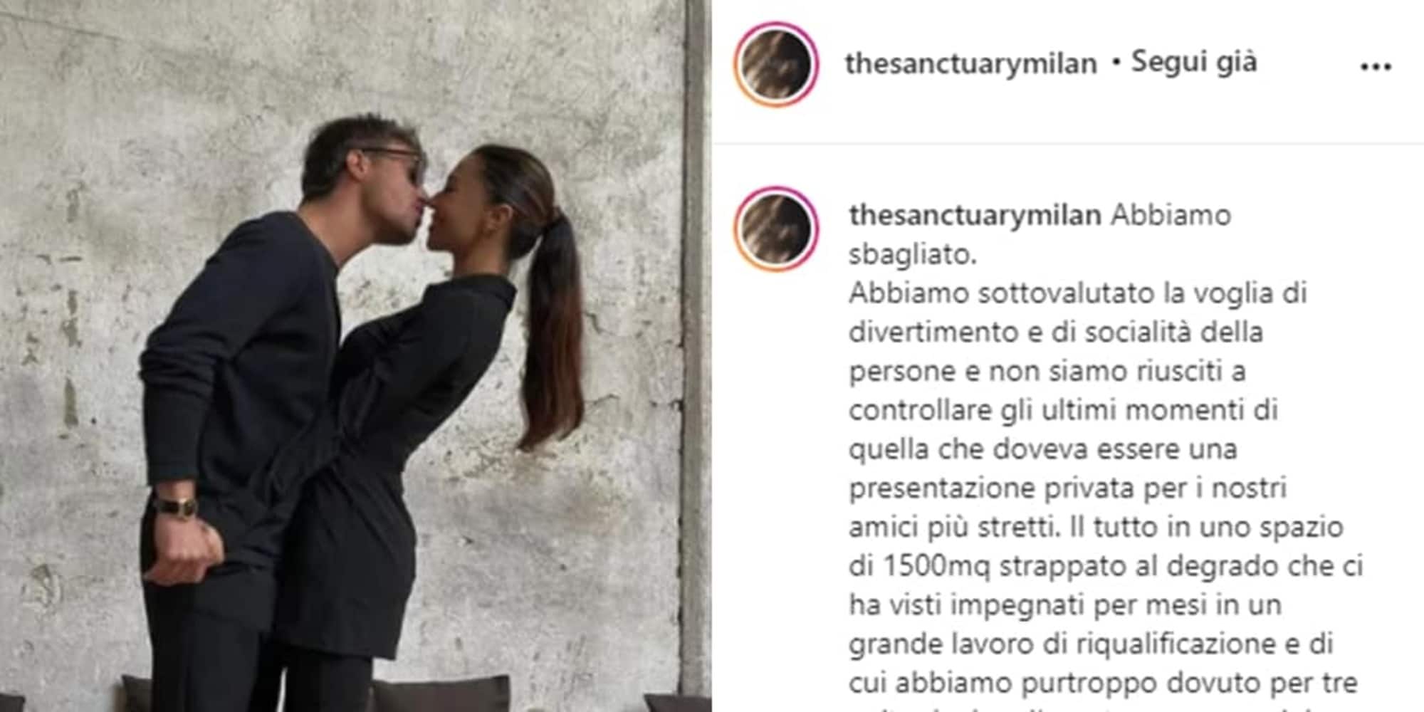 The Sanctuary: dopo la festa con Belen con 400 persone...le scuse