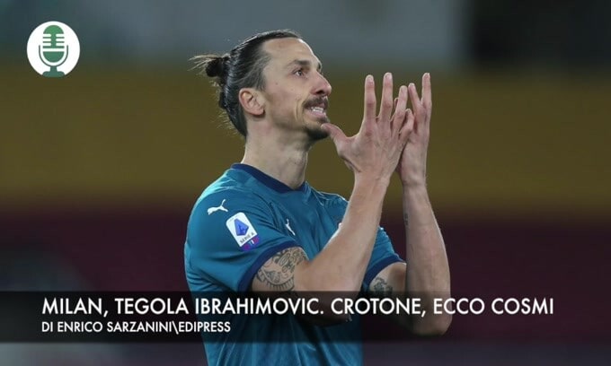 Milan, tegola Ibrahimovic. Crotone, ecco Serse Cosmi