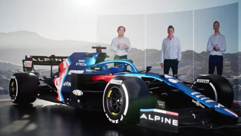 Ecco la prima Alpine A521: la monoposto Renault di Ocon e Alonso