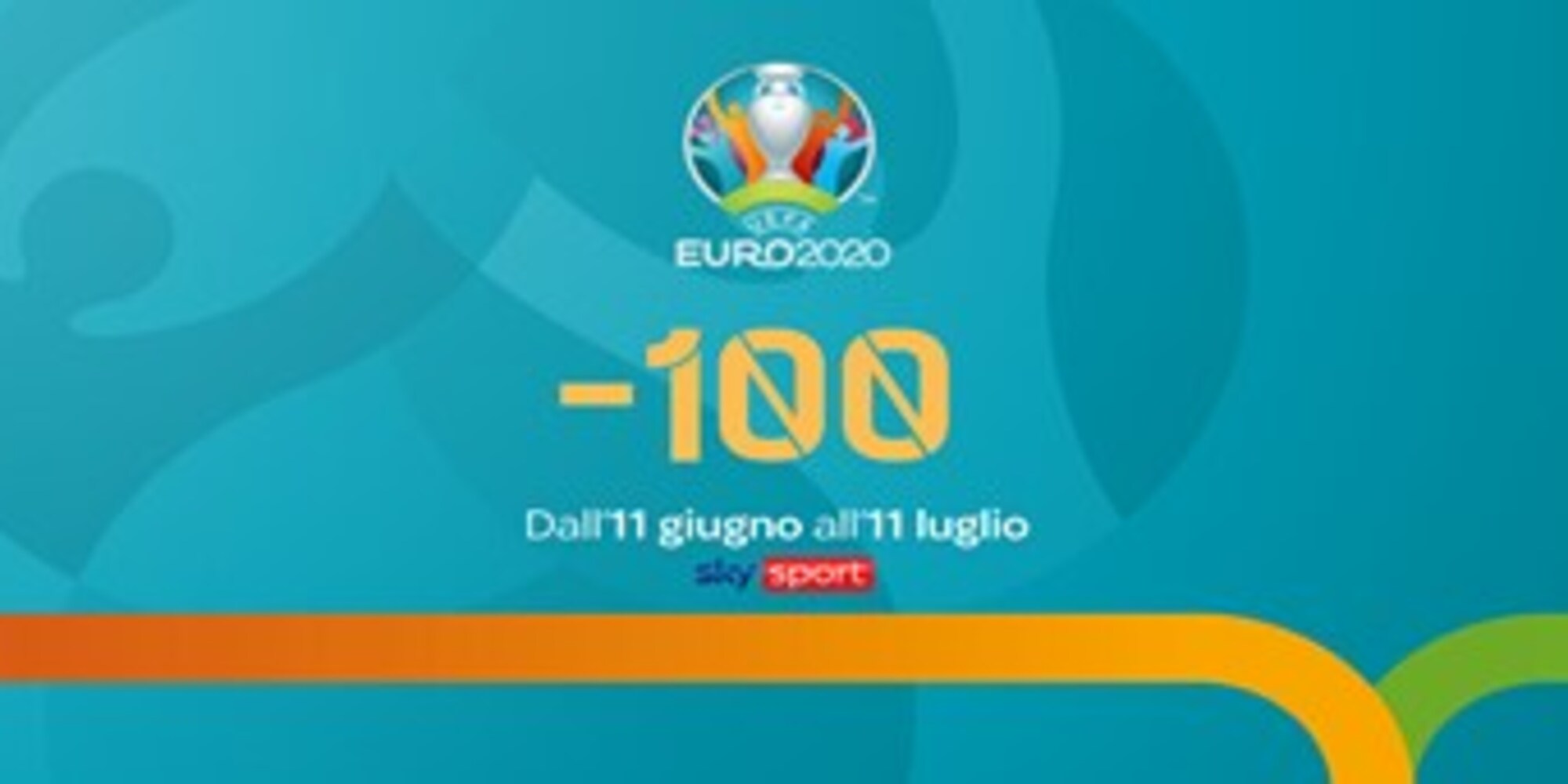 Europei, -100: programmazione speciale su Sky