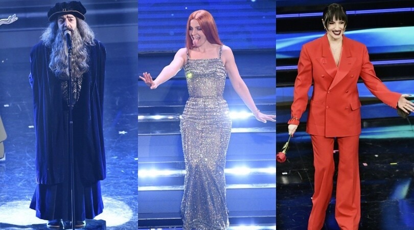 Sanremo, i look della prima serata: Max Gazzè, Arisa e Noemi show