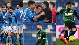 Sassuolo-Napoli all'ultimo respiro: due rigori, è 3-3 al 95'!