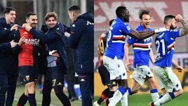 Genoa-Sampdoria è il derby dei difensori: Zappacosta-Tonelli, 1-1