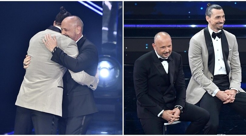 Ibrahimovic e Mihajlovic, esibizione show a Sanremo!