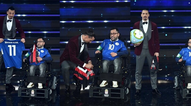 Ibra e Donato Grande: che palleggi sul palco!
