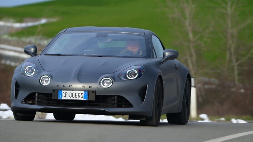 Alpine A110 S, la prova su strada