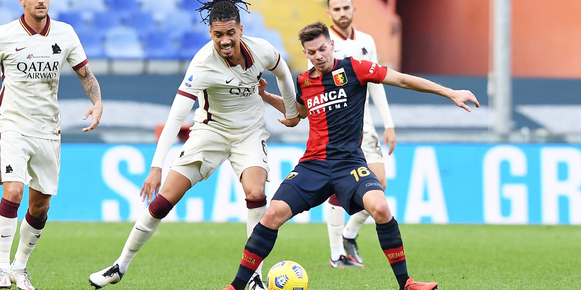 Probabili formazioni Roma-Genoa:aggiornamenti