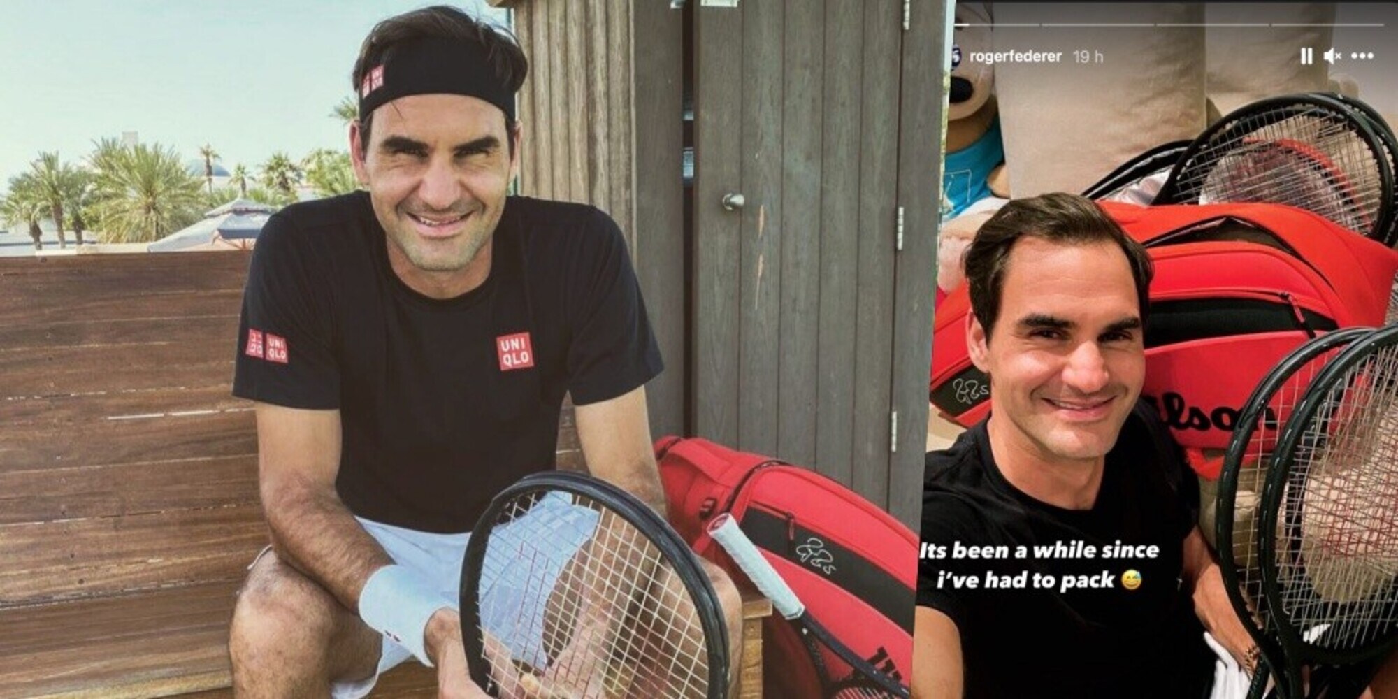 Federer pronto al rientro: "Non facevo la valigia da un po'"