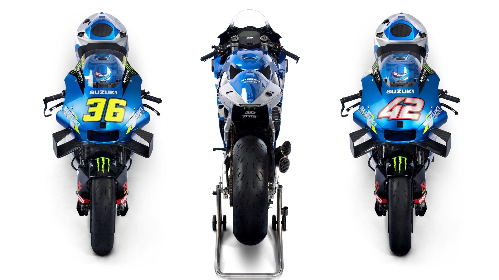 MotoGP: presentate le Suzuki 2021 di Mir e Rins