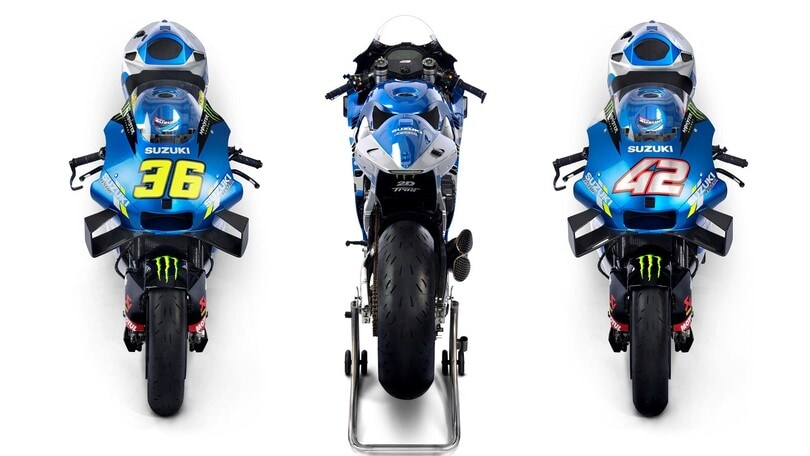 MotoGP: presentate le Suzuki 2021 di Mir e Rins