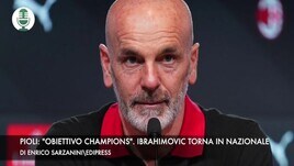 Pioli: "Obiettivo Champions". Ibrahimovic torna in Nazionale