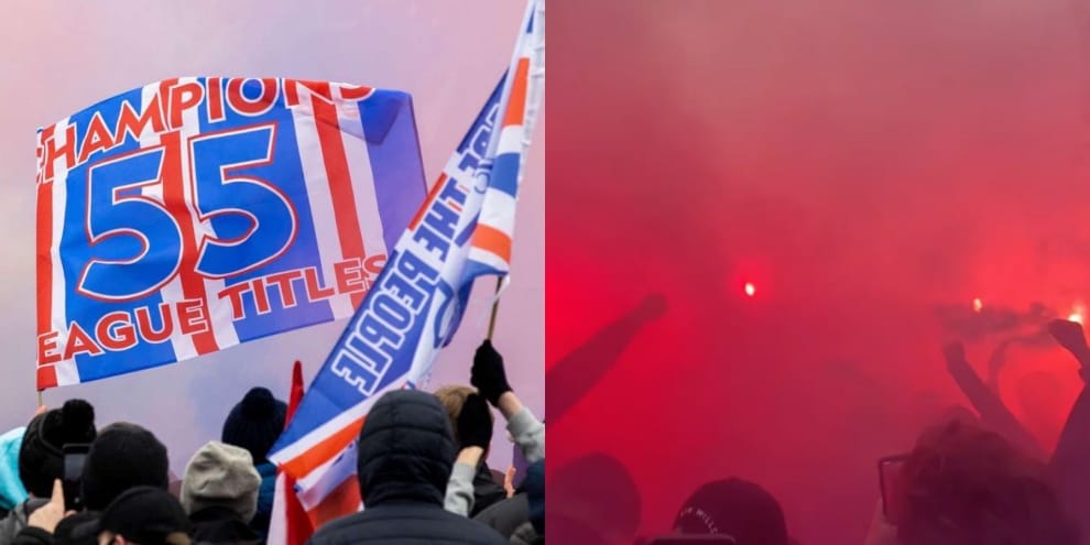 Rangers Glasgow, tifosi in festa: migliaia all'Ibrox VIDEO
