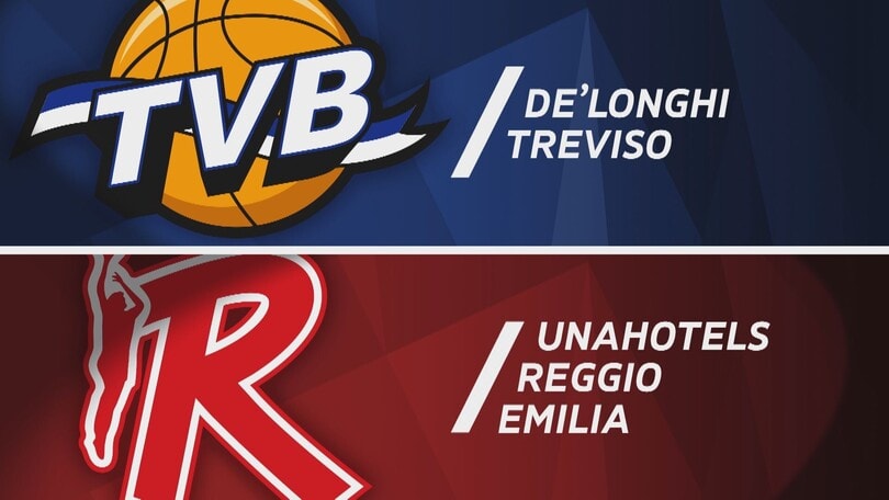 De' Longhi Treviso Basket - UNAHOTELS Reggio Emilia 78-72