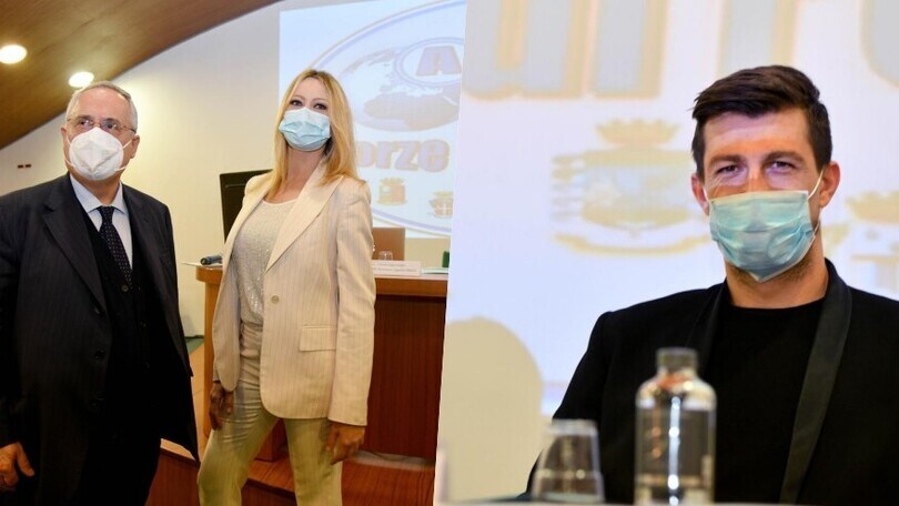 La Lazio e il progetto ‘A.MA.MI’: presente anche Anna Falchi