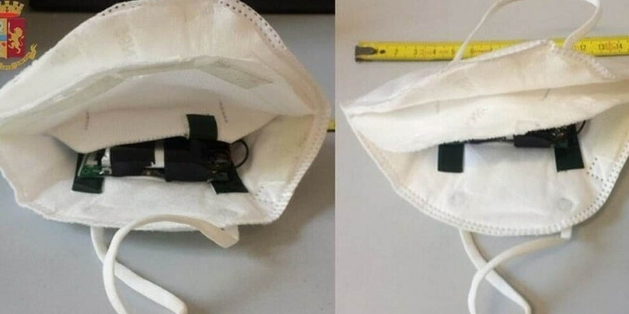 Telecamera nella mascherina per superare il quiz della patente: denunciato