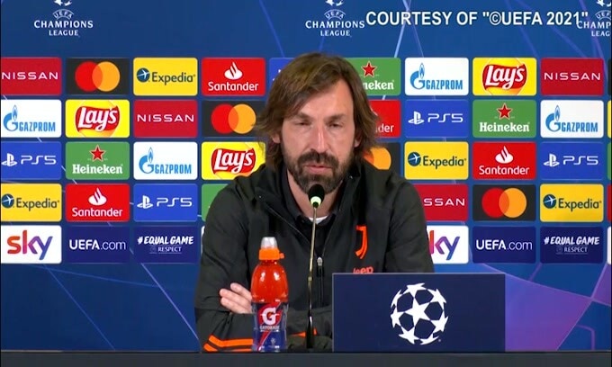 Pirlo: "A parte De Ligt tutti hanno dato risposte positive"