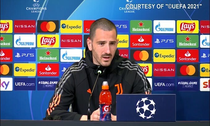Bonucci: "CR7? E' sempre carico"