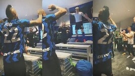 Inter, cori contro il Milan e festa scatenata nello spogliatoio!