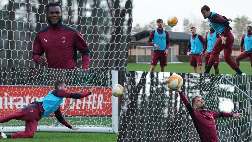 Pioli per United-Milan vuole tutti portieri: che allenamento!