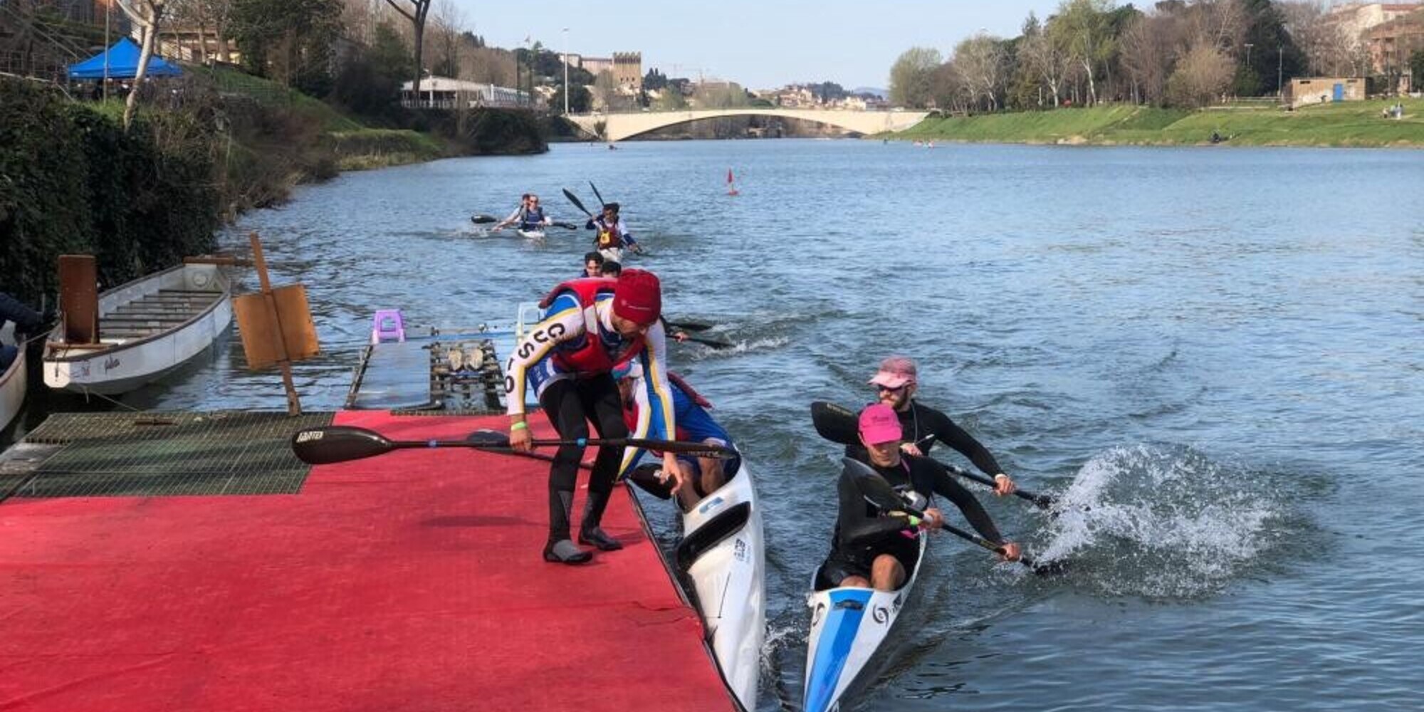 Canoa velocità, assegnati a Firenze i titoli italiani di maratona