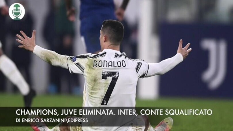 Champions, Juventus eliminata. Inter, Conte squalificato