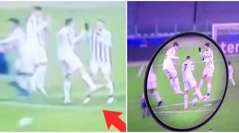 Juve-Porto, Cristiano Ronaldo e il 2-2 sotto le gambe