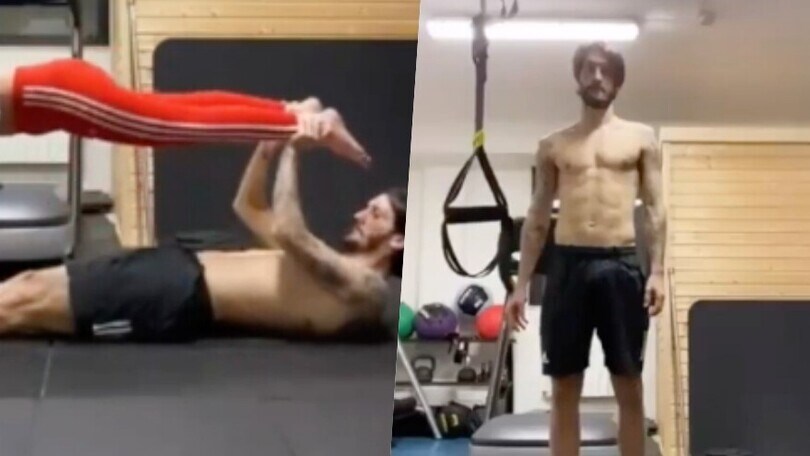 Luis Alberto e Patricia: l’allenamento è di coppia