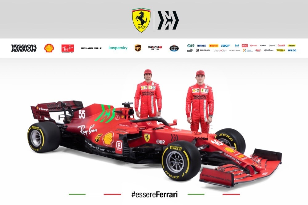 Ferrari SF21, le novità della monoposto di Maranello
