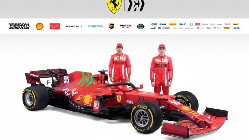 Ferrari SF21, le novità della monoposto di Maranello