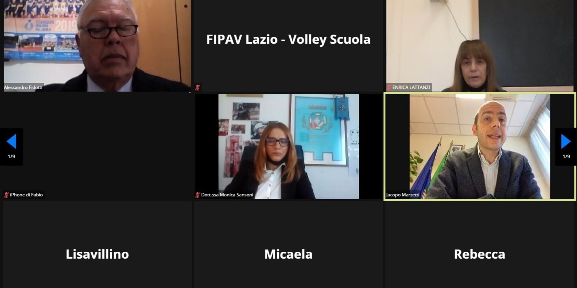 Volley Scuola: l' uso del web nel secondo seminario