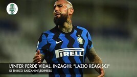 L'Inter perde Vidal. Inzaghi: "Lazio reagisci"