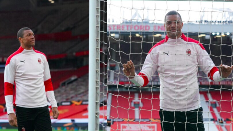Milan, Dida nostalgico: in posa nella porta dell'Old Trafford