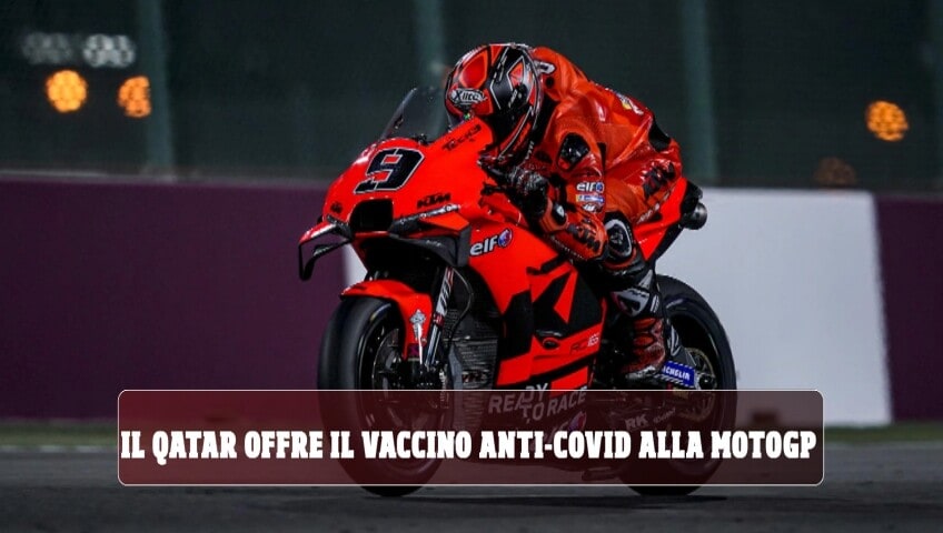 Vaccini anti-Covid: il Qatar li offre alla MotoGP