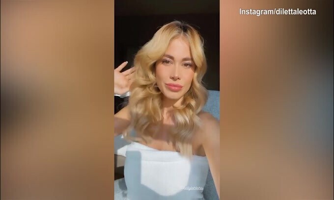 Diletta Leotta illumina il cielo di Torino