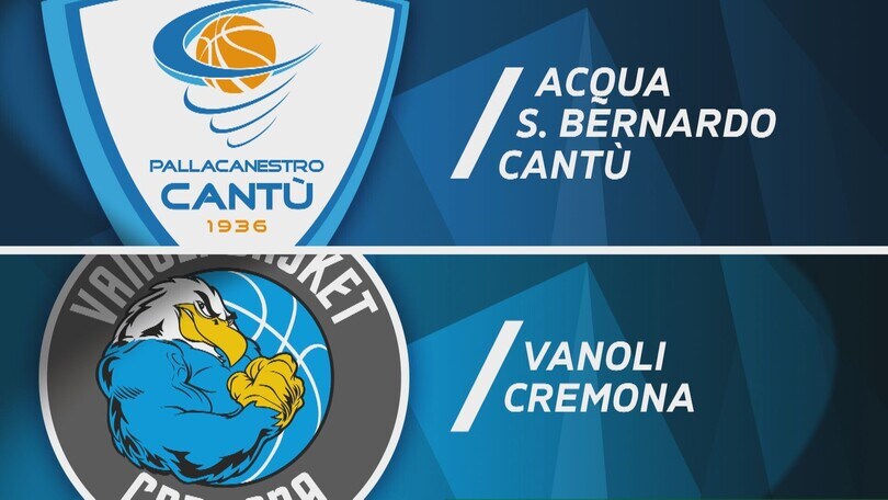 Acqua S.Bernardo Cantù - Vanoli Basket Cremona 92-85