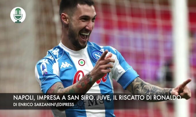 Napoli, impresa a San Siro. Juventus, il riscatto di Ronaldo