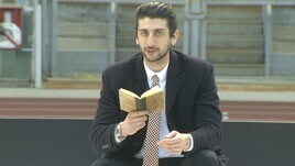 Castellitto legge il diario delle elementari: "La mia poesia per Totti"