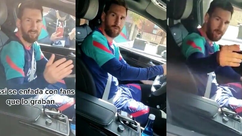 Messi furioso con i tifosi