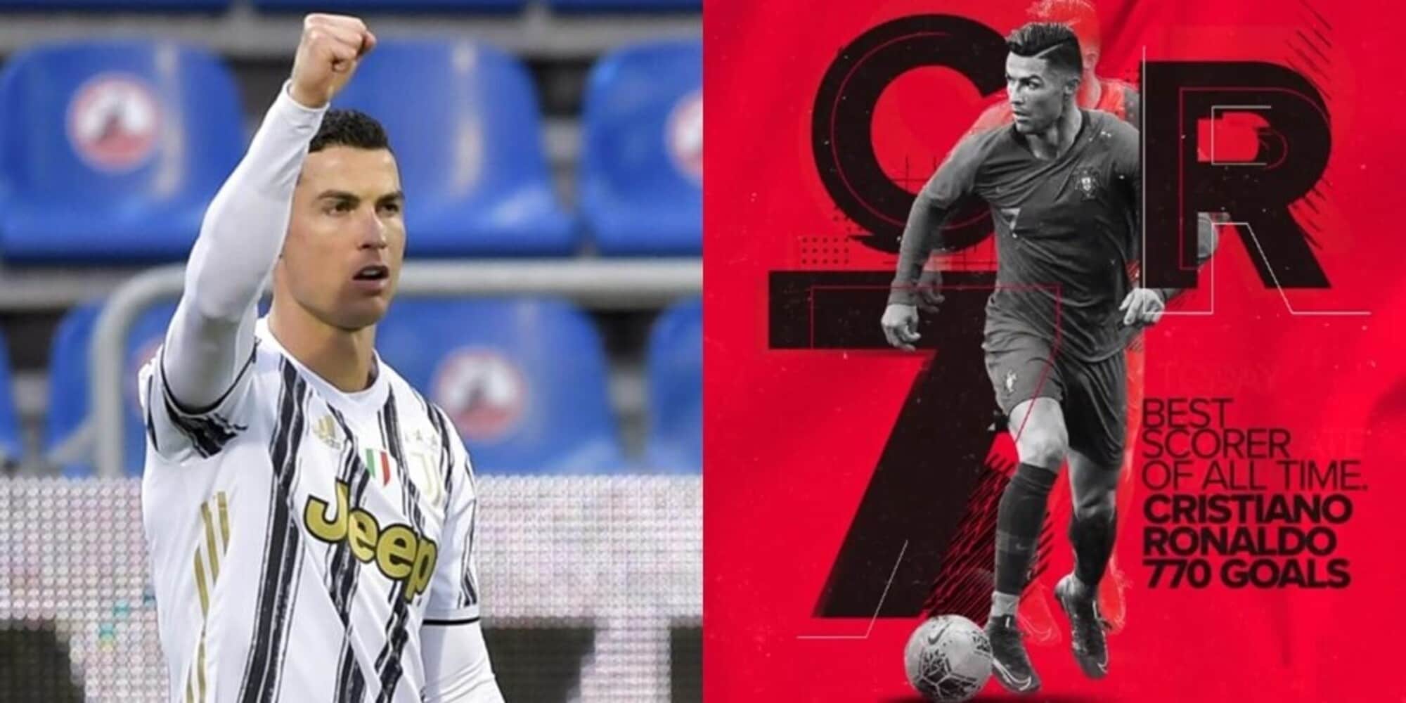 Ronaldo, post su Instagram per i 770 gol ma i tifosi notano un dettaglio